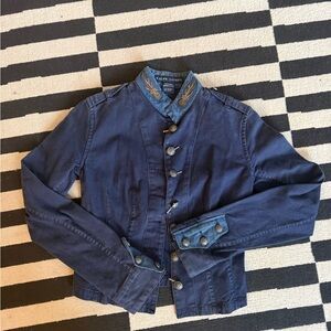 INSANE Ralph Lauren Military-Style Embroidered Jacket